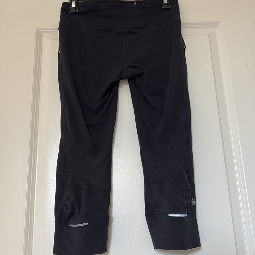 Athleta - Black Yoga Pants (7/8 Mid Rise) - Picture 5 of 5